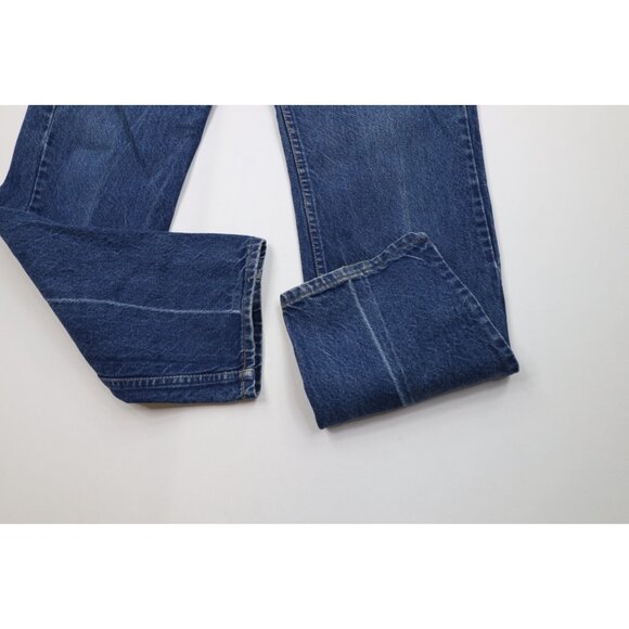 Vintage 80s Levis 505xx Mens 36x32 Distressed Regular Straight Leg Jeans USA - Picture 5 of 14